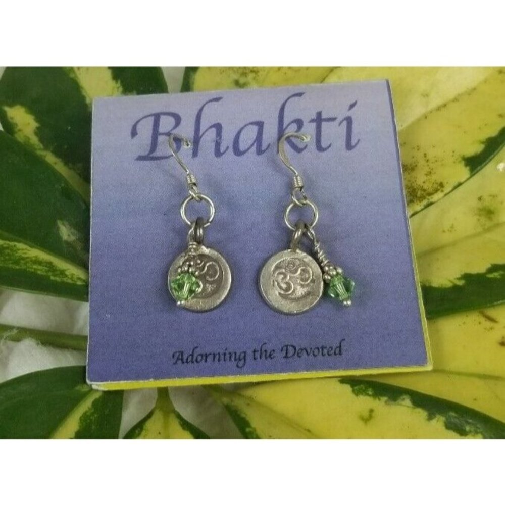 🔥Bhakti Earring Dangling Adoring The Devoted Green Jade Fashion Jewelry